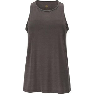 Damski tank top Athlecia Mota. Szare topy Athlecia, bez wzorów, sportowe, bez kołnierzyka, bez ramiączek. Za 122,50 zł.