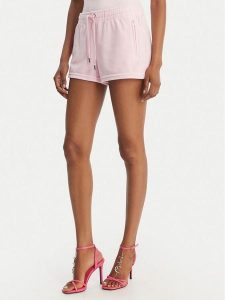 Juicy Couture Szorty sportowe Tamia JCWHS126305 Różowy Regular Fit. Czerwone spodenki sportowe Juicy Couture, xs, bez wzorów, z syntetyku. Za 239,99 zł.