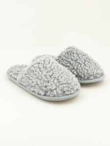 Kitz pichler Kapcie "Curly" w kolorze szarym rozmiar: 38/39. Szare kapcie Kitz-Pichler, bez wzorów, z materiału. Za 130,99 zł.