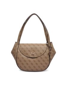 Guess Torebka HWSG97 56190 Brązowy jasny. Brązowe torebki klasyczne Guess, z aplikacjami, ze skóry, bez dodatków. Za 634,99 zł.