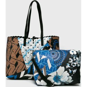 Desigual - Torebka dwustronna. Shopper bag marki Desigual. W wyprzedaży za 219,90 zł.