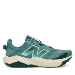 Buty do biegania New Balance. Niebieskie buty sportowe New Balance, bez wzorów, bez zapięcia, do biegania. Za 449,99 zł.