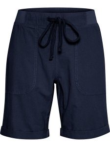 Kaffe Szorty "Naya" w kolorze granatowym rozmiar: 38. Niebieskie szorty Kaffe, bez wzorów, z bawełny. Za 86,99 zł.