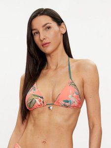 Liu Jo Góra od bikini VA4048 J6448 Koralowy. Pomarańczowe bikini Liu Jo, bez wzorów, z syntetyku. Za 349,99 zł.
