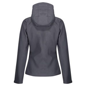Softshell Z Kapturem Damski Venturer. Czarne kurtki Regatta, na jesień, xl, bez wzorów, z softshellu, z kapturem. Za 181,99 zł.