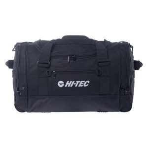 Torba sportowa Hi-Tec Aston. Czarne torby podróżne i sportowe Hi-tec, bez wzorów. Za 183,03 zł.