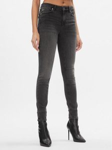 Liu Jo Jeansy UXX037 D4811 Szary Skinny Fit. Szare jeansy Liu Jo, bez wzorów, z bawełny. Za 279,99 zł.