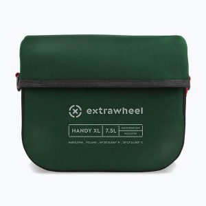 Torba rowerowa na kierownicę Extrawheel Handy XL. Zielone torebki klasyczne EXTRAWHEEL, bez wzorów, bez dodatków. Za 309,99 zł.