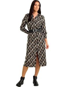 Heine Sukienka w kolorze brązowym rozmiar: 44. Brązowe sukienki Heine, bez wzorów, z wiskozy, bez kołnierzyka, bez ramiączek, midi. Za 91,56 zł.