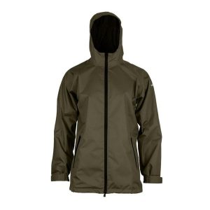 Kurtka dla dorosłych Pros 285 wodoszczelna oddychająca. Zielone kurtki PROS, bez wzorów, bez kaptura. Za 427,00 zł.