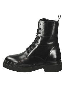 GANT Footwear Skórzane botki "Zandrin" w kolorze czarnym rozmiar: 41. Czarne botki GANT Footwear, bez wzorów, bez obcasa, bez zapięcia. Za 332,24 zł.