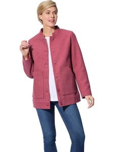 WITT WEIDEN Kurtka przejściowa w kolorze różowym rozmiar: 52. Różowe kurtki WITT WEIDEN, bez wzorów, bez kaptura. Za 56,99 zł.