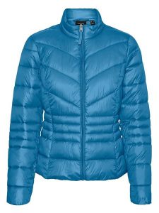 Vero Moda Kurtka pikowana w kolorze niebieskim rozmiar: M. Niebieskie kurtki Vero Moda, m, bez wzorów, bez kaptura. Za 79,03 zł.