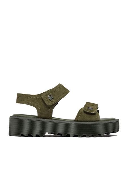 G-Star Raw Sandały CEO-WI16-AVA-04 Khaki. Brązowe sandały G-Star Raw, bez wzorów, ze skóry, bez obcasa, na płaskiej podeszwie, bez zapięcia. Za 173,99 zł.