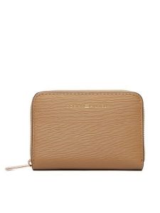 Tommy Hilfiger Portfel Th Modern Compact Za AW0AW18487 Brązowy. Brązowe portfele TOMMY HILFIGER, bez wzorów, ze skóry. Za 249,99 zł.