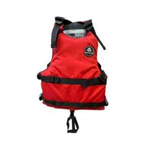 Kamizelka kapok na wodę dla dorosłych Aquarius Rental. Czerwone kamizelki AQUARIUS, xl, bez wzorów, bez kołnierzyka, bez ramiączek, bez kaptura. Za 109,99 zł.