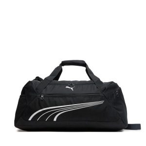 Torba Puma. Czarne torby podróżne i sportowe Puma, bez wzorów. Za 119,99 zł.