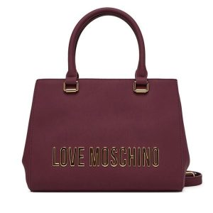 Torebka LOVE MOSCHINO. Czerwone torebki klasyczne LOVE MOSCHINO, bez wzorów, bez dodatków. Za 679,99 zł.