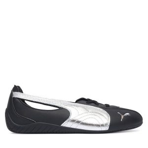 Baleriny Puma. Czarne balerinki Puma, bez wzorów, bez obcasa, bez zapięcia. Za 399,99 zł.