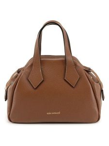 Mia Tomazzi Skórzana torebka "Omenoni" w kolorze jasnobrązowym - 28 x 21 x 13 cm rozmiar: onesize. Brązowe torebki klasyczne Mia Tomazzi, bez wzorów, z materiału, przez ramię, bez dodatków. Za 339,99 zł.