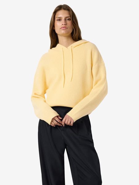 Noisy may Bluza w kolorze żółtym rozmiar: S. Żółte bluzy Noisy may, s, bez wzorów, z kapturem. Za 129,95 zł.