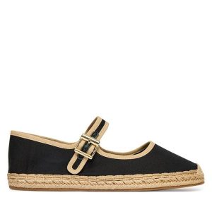 Espadryle Tommy Hilfiger. Czarne espadryle TOMMY HILFIGER, bez wzorów, bez obcasa. Za 329,99 zł.