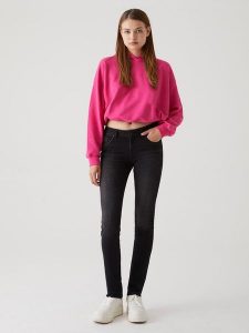 LTB Dżinsy "Aspen" - Slim fit - w kolorze czarnym rozmiar: W26/L36. Czarne jeansy LTB, z aplikacjami. Za 74,63 zł.