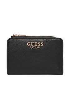 Guess Portfel Melody Slg SWBG97 35156 Czarny. Czarne portfele Guess, z aplikacjami, ze skóry. Za 264,99 zł.