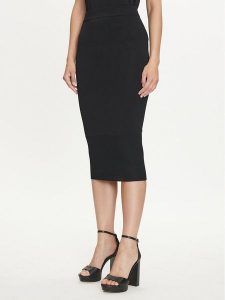 Armani Exchange Spódnica ołówkowa 6DYN1D YMH6Z 1200 Czarny Slim Fit. Czarne spódnice Armani Exchange, xs, bez wzorów, z syntetyku. Za 299,99 zł.