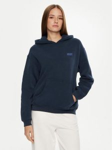 American Vintage Bluza Izubird IZU03DH24 Granatowy Regular Fit. Niebieskie bluzy American Vintage, s, bez wzorów, z bawełny, bez kaptura. Za 339,99 zł.