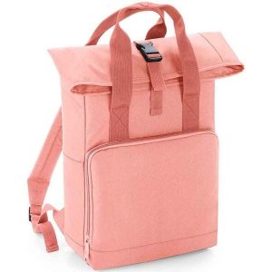Plecak z zapięciem na rolowanie Bag Base. Czerwone plecaki BAGBASE. Za 103,65 zł.