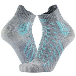 Skarpety trekkingowe dla kobieta Therm-ic Trekking Cool Light Ankle Lady. Niebieskie skarpetki THERM-IC, bez wzorów, z lyocellu. Za 86,00 zł.