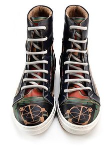 Goby Sneakersy w kolorze granatowo-zielonym rozmiar: 36. Niebieskie trampki Goby, bez wzorów, za kostkę, bez zapięcia. Za 260,99 zł.