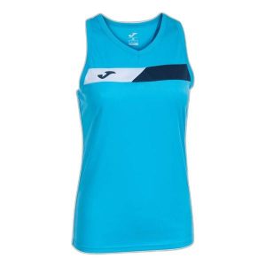Damski tank top Joma. Niebieskie topy JOMA, s, bez wzorów, bez kołnierzyka, bez ramiączek. Za 147,50 zł.