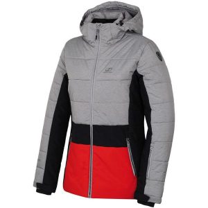 Damska kurtka narciarska Hannah Marilyn Drizzle/Molten Lava 5000 mm L (40). Czerwone kurtki Hannah, na zimę, l, bez wzorów, bez kaptura, narciarskie. W wyprzedaży za 349,90 zł.