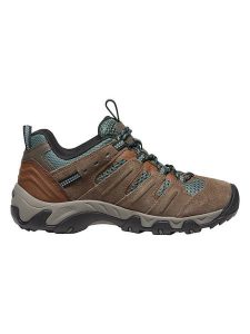 Keen Buty turystyczne "Headout" w kolorze szaro -jasnobrązowym rozmiar: 37,5. Brązowe buty trekkingowe Keen, z materiału, bez zapięcia. Za 338,21 zł.