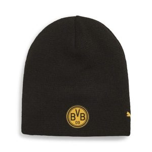 Czapka dwustronna Borussia Dortmund PUMA Faster Yellow Black. Czarne czapki Puma, bez wzorów, sportowe. Za 109,00 zł.