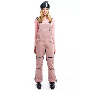 Spodnie narciarskie damskie SAKURA BIB Pants. Czerwone kombinezony FUNDANGO, na zimę, m, bez wzorów, z materiału, bez kołnierzyka, bez ramiączek. Za 499,00 zł.