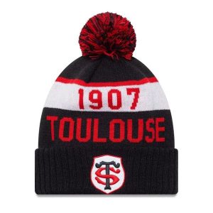 Czapka Stade Toulousain 2025/26. Czarne czapki New Era, bez wzorów. Za 119,00 zł.
