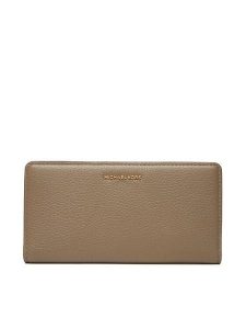 MICHAEL Michael Kors Portfel Bryant 32S5GYTP3L Beżowy. Brązowe portfele MICHAEL Michael Kors, bez wzorów, ze skóry. Za 479,99 zł.