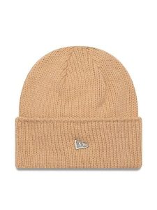 New Era Czapka Ne Wide Cuff Beanie 60565427 Beżowy. Brązowe czapki New Era, bez wzorów, z materiału. Za 99,99 zł.