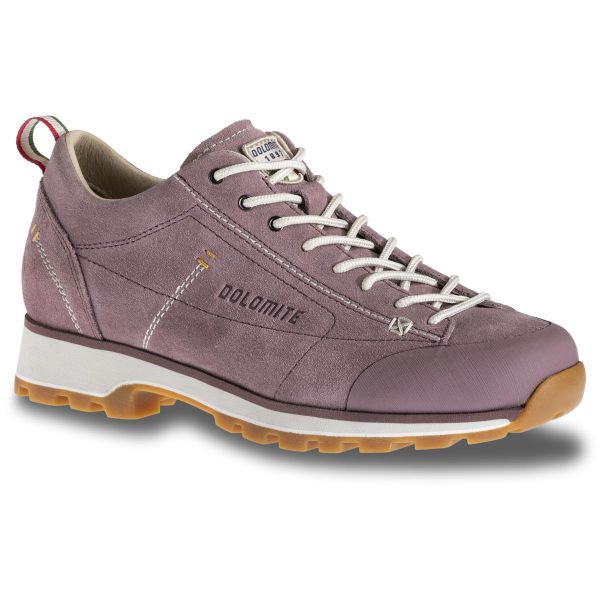 Buty trekkingowe damskie Dolomite Cinquantaquattro Low Woman. Czerwone buty trekkingowe Dolomite, bez zapięcia. W wyprzedaży za 427,00 zł.