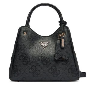 Torebka Guess. Szare kuferki Guess, z aplikacjami, bez dodatków. Za 699,99 zł.