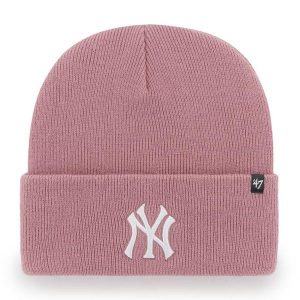 Czapka zimowa 47 Brand MLB New York Yankees Haymaker. Czerwone czapki 47 Brand, bez wzorów. Za 88,99 zł.