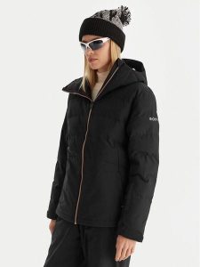 Roxy Kurtka narciarska Snowhill Puffy JK ERJTJ03535 Czarny Tailored Fit. Czarne kurtki sportowe Roxy, na zimę, l, bez wzorów, z syntetyku, bez kaptura, narciarskie. Za 569,99 zł.