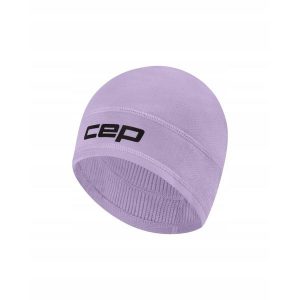 Ciepła zimowa czapka termiczna beanie unisex Core Run CEP. Czerwone czapki CEP, bez wzorów, z elastanu, sportowe. Za 79,00 zł.
