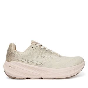 Buty do biegania Altra. Brązowe buty sportowe Altra, bez wzorów, bez zapięcia, do biegania. Za 485,99 zł.