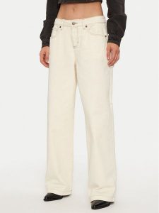 Lee Jeansy Carpenter 112355552 Écru Loose Fit. Jeansy Lee, bez wzorów, z bawełny. Za 249,99 zł.