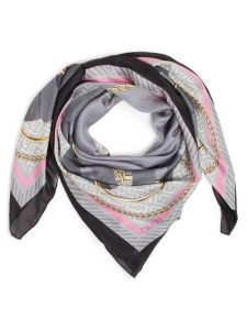 Liu Jo Collection Szalik damski Kobiety Sztuczne włókno szary nadruk, ONE SIZE. Szare szaliki Liu Jo Collection, bez wzorów, z włókna. Za 199,95 zł.