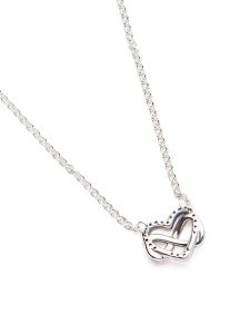 Pandora Srebrny naszyjnik rozmiar: 50. Szare naszyjniki Pandora, srebrne. Za 252,99 zł.